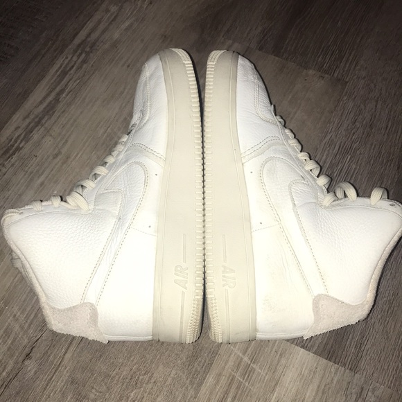 Nike Air Force 1 High Sculpt Sail white sneakers size 10women/size 8.5 men - Picture 2 of 9